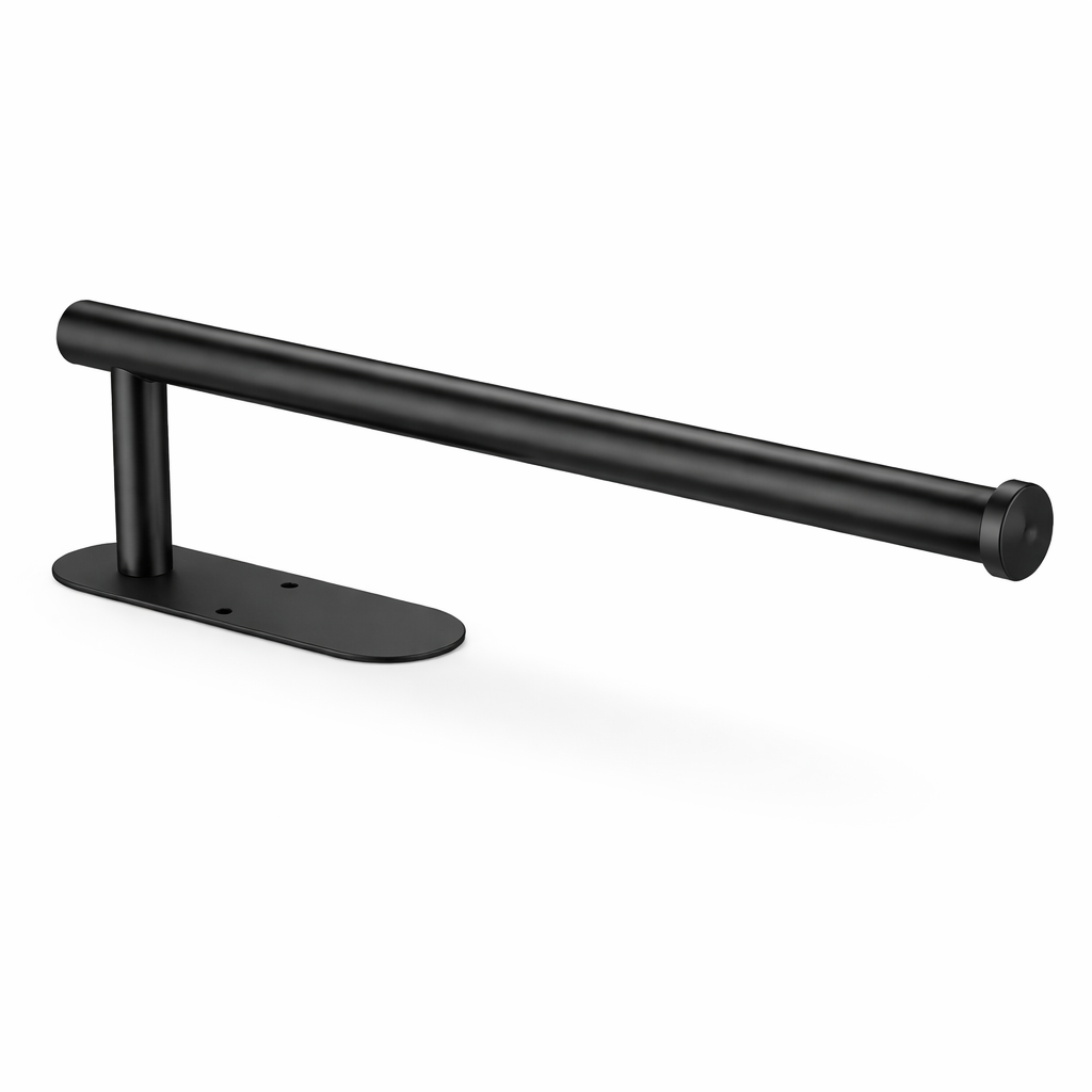 Porte-Rouleau Mural Sans Perçage – Salle de Bain & Cuisine