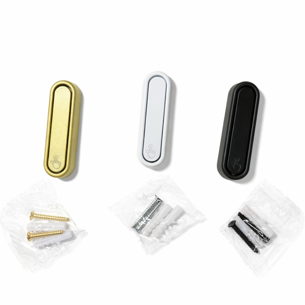 Crochet mural rétractable – design élégant